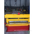 Automatic corrugated sheet metal roof making machine